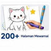 200+ Halaman Mewarnai