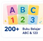 200+ Buku Belajar ABC dan 123